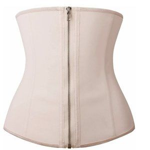 Waist Trainer for Women Latex Cincher Long Torso Underbust Corsets Body Shaper